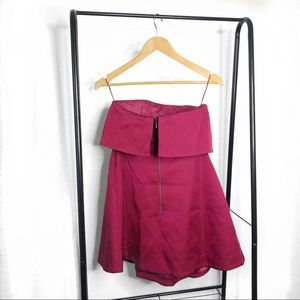 KEEPSAKE the Label Dresses - NWT Keepsake Keep Watch Wine Red Strapless Dress KEEPSAKE the Label Dresses - NWT Keepsake Keep Watch Wine Red Strapless Dress